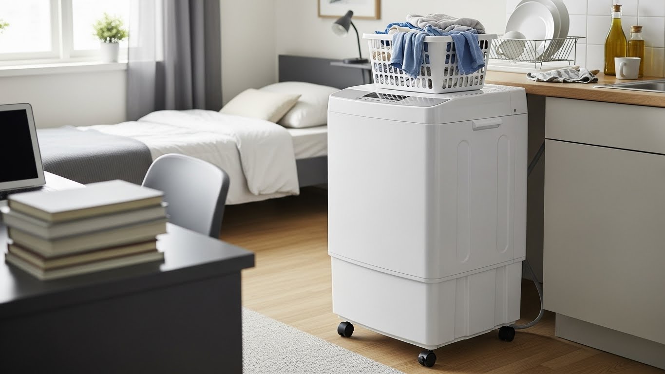 Best Compact Washers for Rentals & Dorms (Capacity, Noise, Spin-Dry)