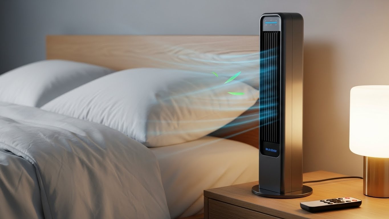 Top 5 Fans for Sleeping (Quiet Airflow, Oscillation & Remote Control)